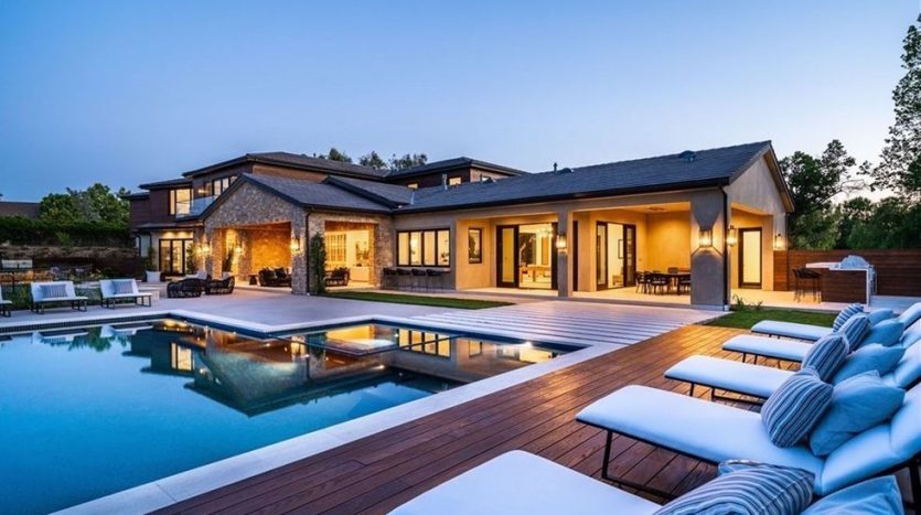 los angeles, piscina, infinity, gimnasio, oscar, metodo, chris rock, jada pinkett, solarium, barbacoa, cancha, inmueble, casa